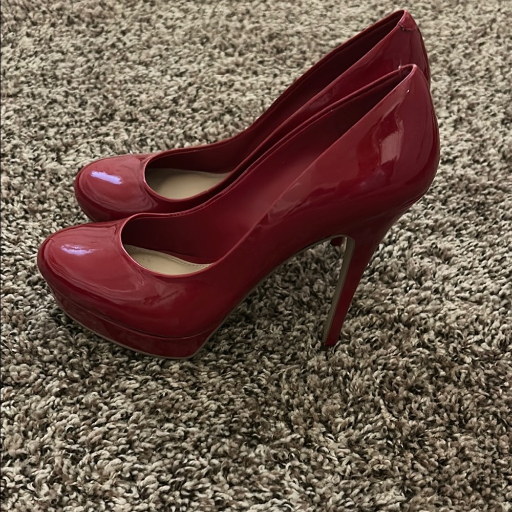 Elegant Red High Heels
